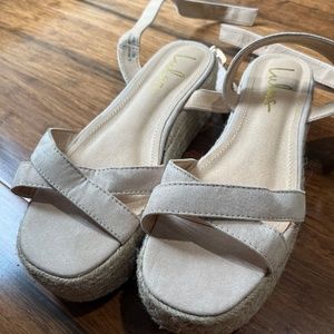 Lulu's Espadrille Platform Sandals